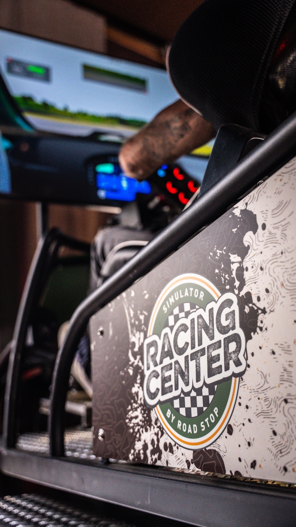 Racing Center Simulator vor Ort